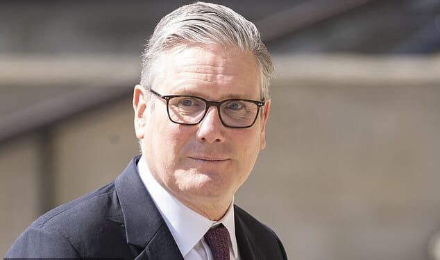 Labour MPs were last night debating when – not if – Prime Minister Keir Starmer would resign, as the PM sank yet further into a political disaster of his own making Pictured: Sir Keir visited the British Museum on Tuesday to view the the design recommendations for the Queen Elizabeth Memorial