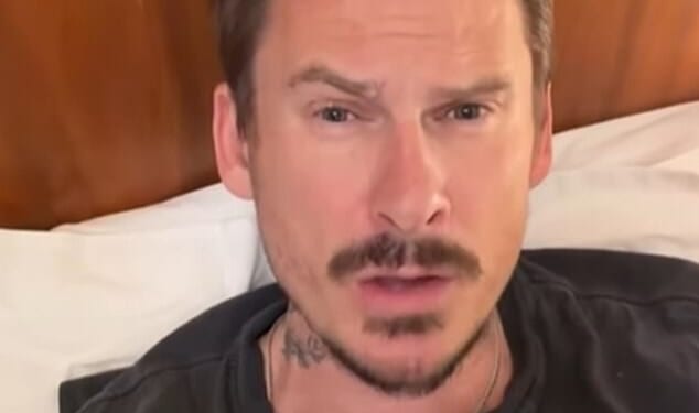 Lee Ryan has revealed he has been banned from TikTok on Sunday over 'talking about the moon' and ultra-processed foods (UPF) conspiracies