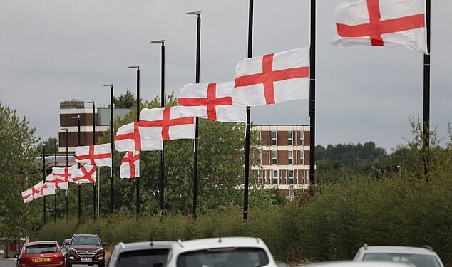 Raise the Colours is a campaign that has been working to 'cover' Britain in England and Union flags