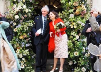 Mail on Sunday columnist and former Vogue editor Alexandra Shulman took to Instagram on Tuesday to reveal she's married her partner David, after more than 20 years together in an intimate ceremony at Chelsea Registry Office