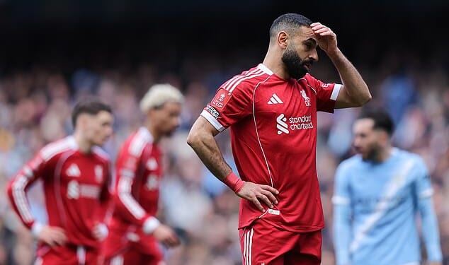 Mohamed Salah's farewell lap at Liverpool is threatening to turn into something much darker