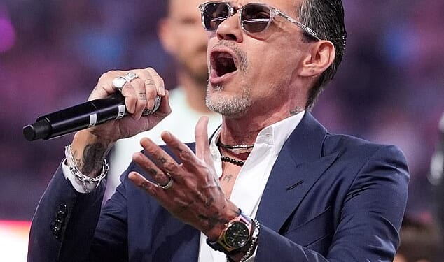 Marc Anthony has pledged his allegiance to the Beckhams on Saturday after it was revealed the singer was at the centre of their son Brooklyn's wedding drama