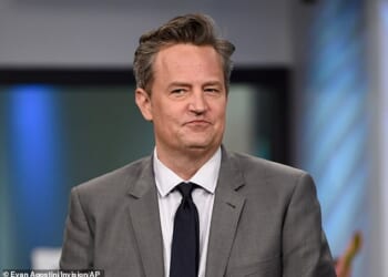 The woman who admitted to selling the ketamine that led to Matthew Perry’s overdose death has been sentenced to 15 years in prison, along with three years of supervised release; (Perry pictured in 2017)