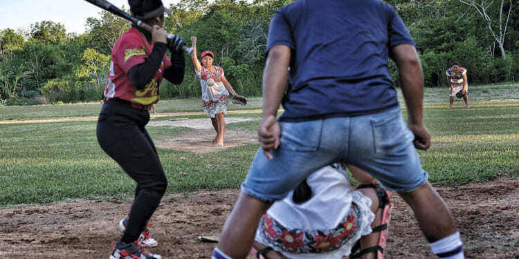Mayan women’s softball team batting away barriers in Mexico