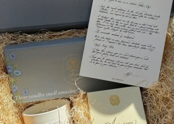 American influencer Carly (@mycityapartment) shared a photo of the £115 box from As Ever, including gourmet chocolates, on her Instagram Stories and tagged Meghan's lifestyle brand.