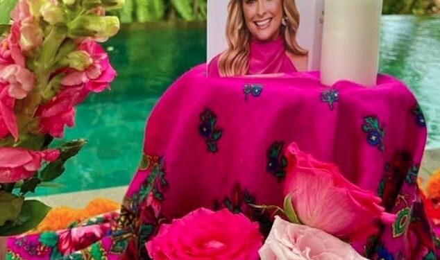 Mel Schilling's widower Gareth Brisbane has shared insight into the family's private funeral as they laid to rest the star following her tragic death