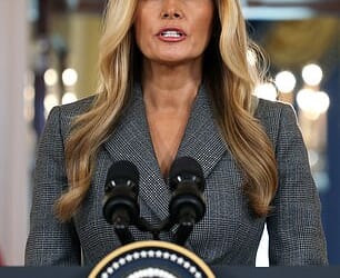First Lady Melania Trump