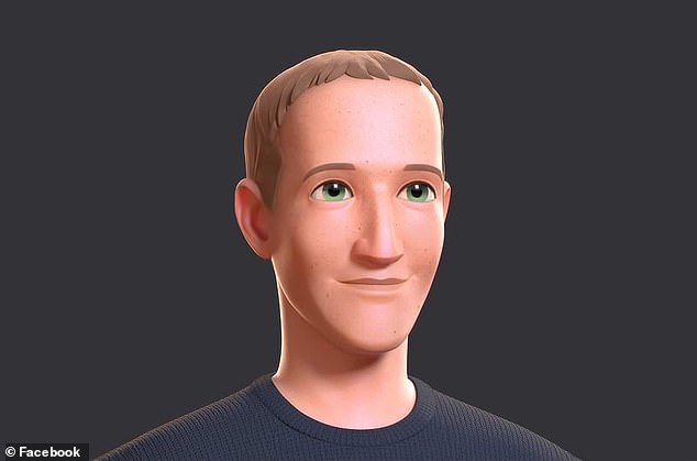 This comes after reports suggested Meta was building an AI clone of Mark Zuckerberg to interact with employees on the CEO's behalf. Pictured: Zuckerberg's Metaverse avatar