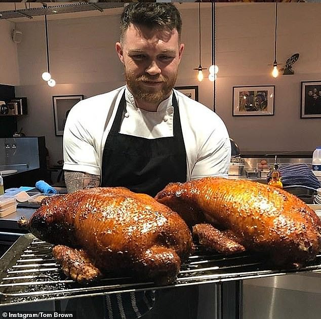 Tom Brown's restaurant was awarded a Michelin star in February - he said Gentlemen's Relish was a national treasure