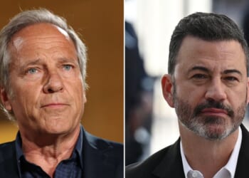 Former "Dirty Jobs" host Mike Rowe called out late night host Jimmy Kimmel for the latter's recent criticism of recently-appointed Secretary of Homeland Security Markwayne Mullin.