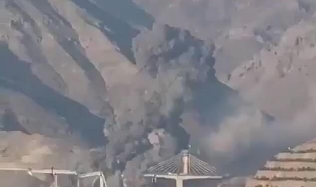 US-Israeli strikes destroyed Iran's tallest bridge after Donald Trump threatened to bomb Tehran 'back to the 'Stone Age'