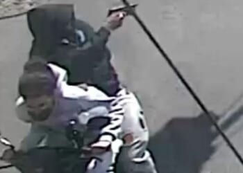 This is the moment a gunman shot a baby dead in Brooklyn on Wednesday afternoon