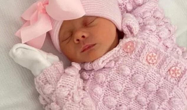 A trial at the High Court heard Thea June Wilson (pictured) suffered 'catastrophic' injuries including broken ribs and three skull fractures, suggesting she had experienced blunt force trauma