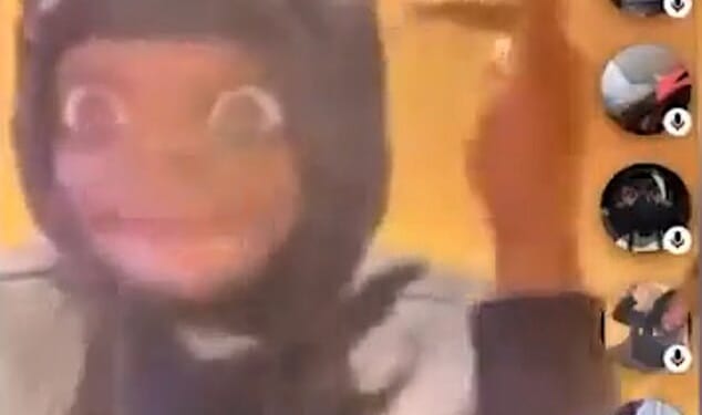 Richard Sivanda, 23, seen here distorted by a digital filter to mask his identity, boasted about touching his victim's brain hours after a sickening stabbing attack