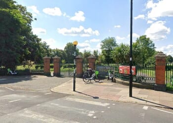 Emergency services rushed to Elthorne Park in Ealing, west London, just before 4.30pm on Saturday following reports a boy and a woman were struggling in the water