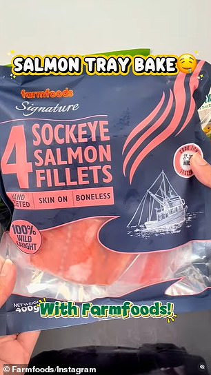 These days, a whole host of British shoppers ¿ and social media 'mumfluencers' to boot ¿ are now supplementing their posh food hauls from M&S and Waitrose with deals (pictured) from Farmfoods