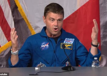 Reid Wiseman described the moment he 'broke down in tears' after seeing a cross on his return to Earth