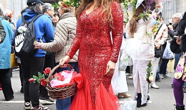 New Yorkers stepped out in their Easter best for the parade on Sunday