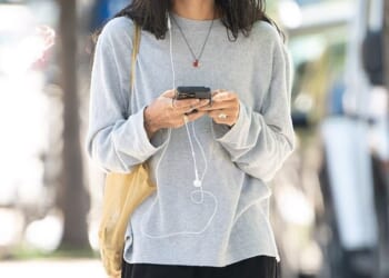 Zoe Kravitz flashed her new diamond engagement ring from Harry Styles when she stepped out in New York City on Monday