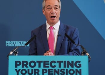 Nigel Farage vowed to keep the 'triple lock' for state pensions if he's prime minister - but Reform UK could take the axe to 'gold plated' civil service schemes