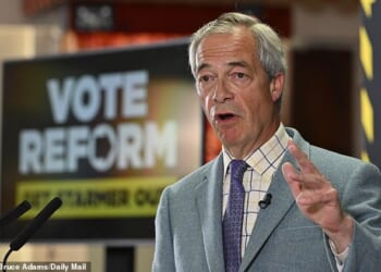 Attack: Nigel Farage revealed arsonists pushed a firebomb through the letterbox of his home