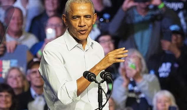 President Barack Obama (pictured in 2024) has come under fire for suggesting a motive for the shooting at the White House Correspondents' Dinner remains unclear