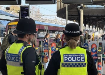 Data from the House of Commons Library showed there were 1,663 cases of robbery recorded by British Transport Police in 2024/25 - up from 705 in 2018/19