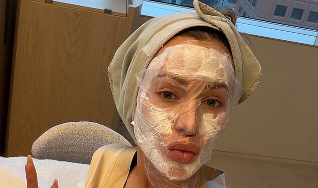 Olivia Attwood copied Kim Kardashian by undergoing stem cell therapy in South Korea after admitting she feels 'lost' following split from Bradley Dack
