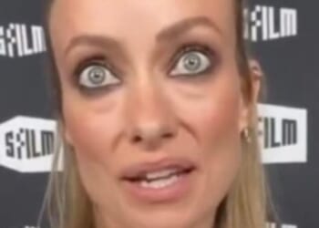 Olivia Wilde's latest public appearance has sparked conversation online as a clip of her changing face at the the San Francisco International Film Festival went viral