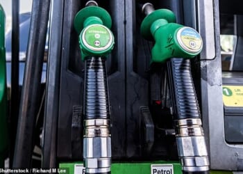 Brits filling their tanks more often was largely responsible for a 0.7 per cent surge in retail sales in March