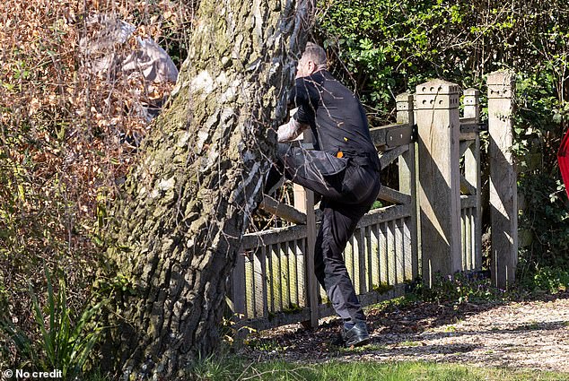 A man and a girl were seen attempting to scale the fence of Andrew Mountbatten Windsor's new home on Thursday, Marsh Farm. Andrew is reportedly 'dragging his heels' over the move out of Wood Farm, which is also on the Sandringham estate