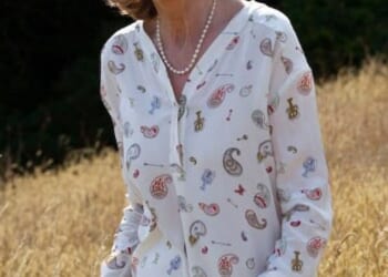 After her husband's death in 2015, Elizabeth Fortescue (pictured) made a terrible mistake while trying to secure the estate's legacy for her daughter Clare