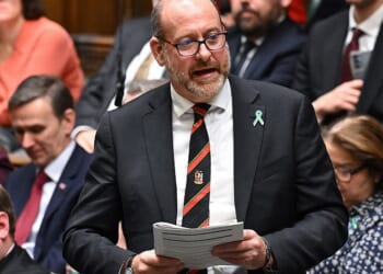 Perran Moon, real name Peregrine Henry Rupert Moon, speaking in Parliament