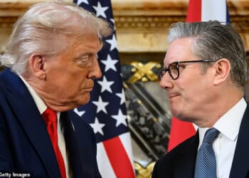 When the U.S. President jibes that Starmer is no Churchill he isn¿t far wide of the mark, writes Richard Littlejohn