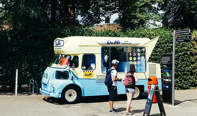 A battle between ice cream vendors have led to 'no-go zones' in playgrounds and streets, locals claim