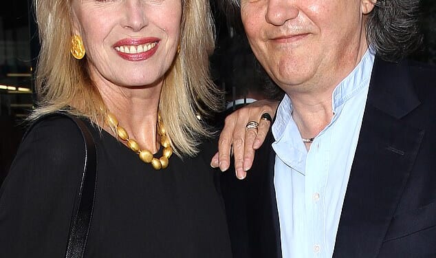 Joanna Lumley confronted the gang in her dressing gown, while her husband, Stephen Barlow, was threatened with an iron bar