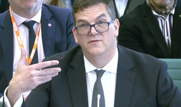 Former Foreign Office boss appeared before a parliamentary select committee yesterday