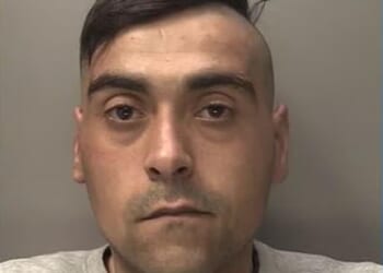 Daniel Kendall, 36, from Walsall, West Midlands, targeted a branch of the chain supermarket in nearby Aldridge on December 3 last year