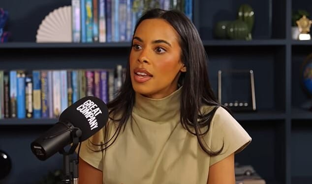 Rochelle Humes appeared on the Good Company podcast this week and recalled the 'creepy' way her husband Marvin asked her out, saying he would be 'cancelled' if he did it now
