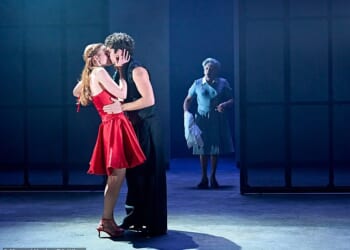 Leading the cast of Romeo and Juliet at the Harold Pinter Theatre is Stranger Things' Sadie Sink and British actor Noah Jupe