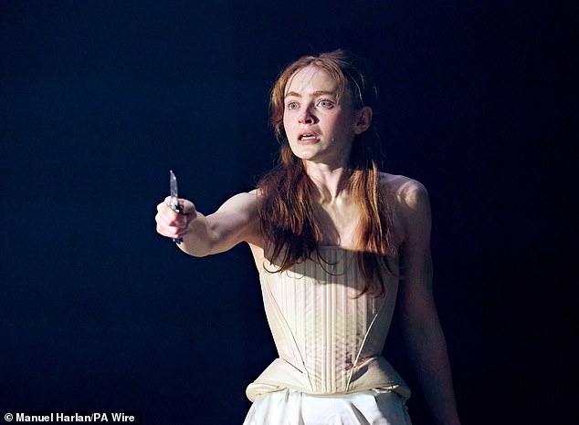 Patrick Marmion pens: 'Sink makes a frenetic, sometimes screeching, but reliably lovestruck pairing with Noah Jupe (who was Hamlet in the film Hamnet) as her Romeo'