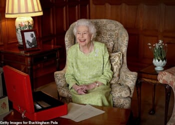 Royal photographer Chris Jackson took this memorable portrait of Queen Elizabeth II at Sandringham, Norfolk, in 2022