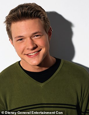 Richert is seen during his Sabrina the Teenage Witch days