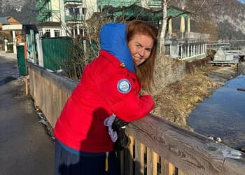 Sarah Ferguson has been inundated with interview offers. Pictured: The former Duchess of York at the Mayrlife resort in 2023