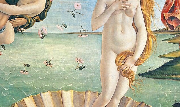 School librarians are being told to remove art books with 'historic paintings of nudes' in the latest censorship controversy revealed today. Pictured: Sandro Botticelli's The Birth of Venus (there is no suggestion this was among the censored paintings)