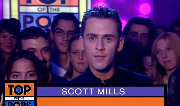 Scott Mills has faced a huge new blow as the BBC have reportedly wiped episodes featuring him as host of Top Of Pops from its archives (pictured 1999)