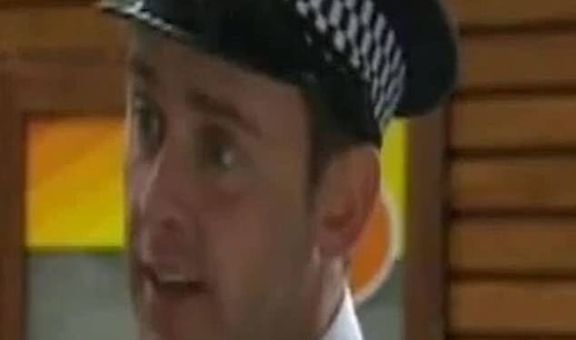 Many people will have forgotten that Scott Mills appeared on a popular soap as a police officer warning teens to 'stay clear of bad boys'