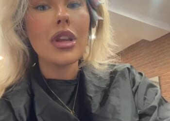 Georgia Williamson, from Cheshire (pictured) shared the very strict itinerary she laid out, including making time for everything from lip filler to a spray tan and even a 'debloat schedule'.=