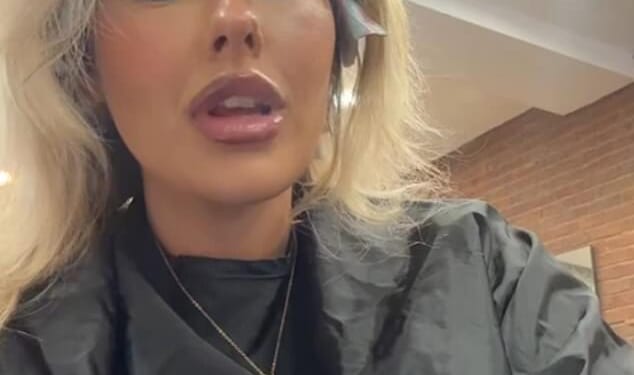 Georgia Williamson, from Cheshire (pictured) shared the very strict itinerary she laid out, including making time for everything from lip filler to a spray tan and even a 'debloat schedule'.=