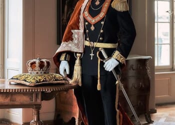 Self-proclaimed King of Switzerland Jonas Lauwiner, 31, has built what he describes as an 'empire' by claiming 148 ownerless plots of land scattered across the country